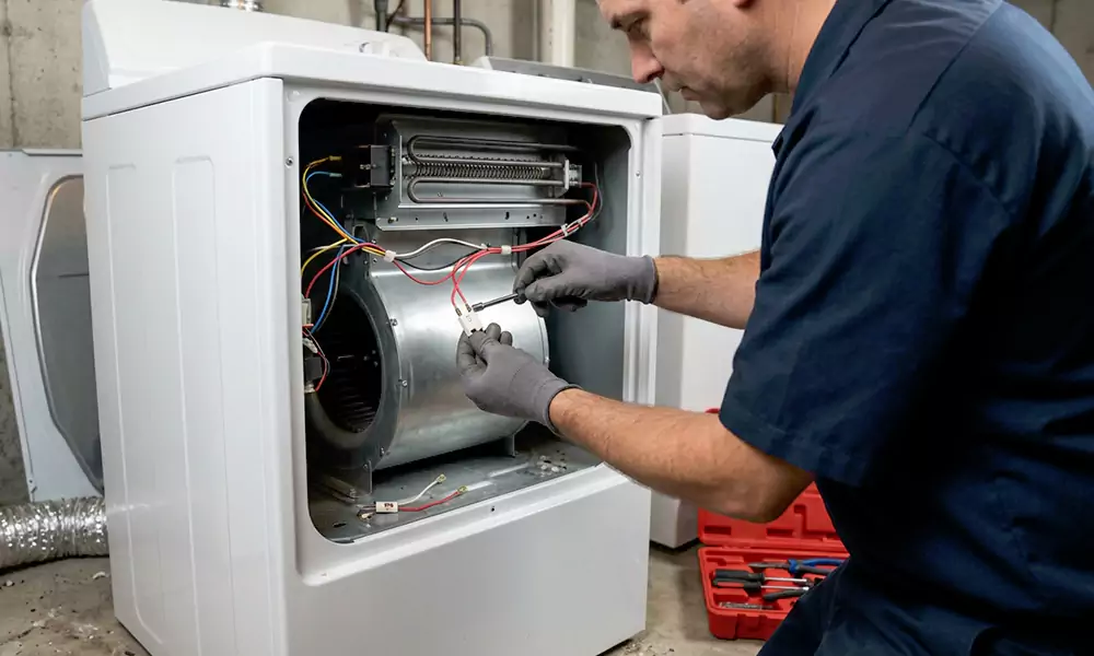 Dryer Thermal Fuse Replacement in Athol, MA