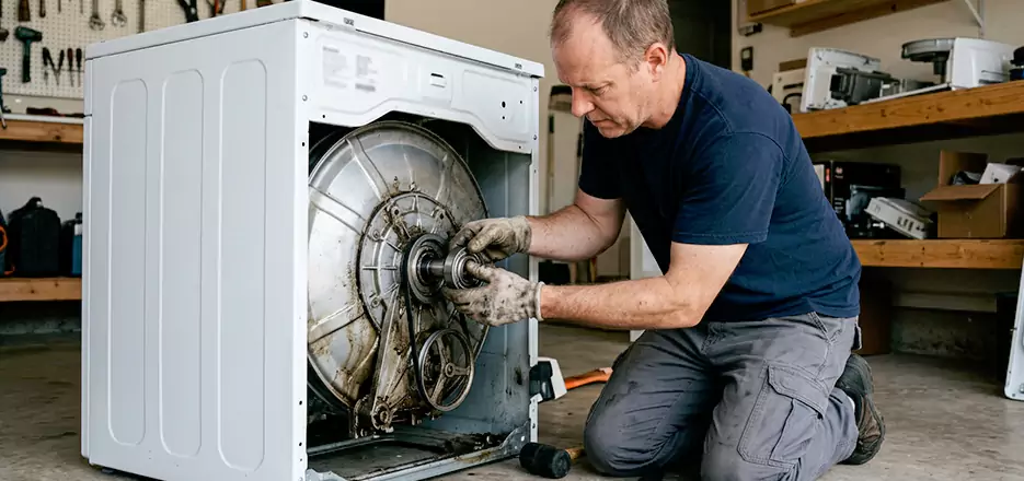 Washer Tub Bearing Replacement in Athol