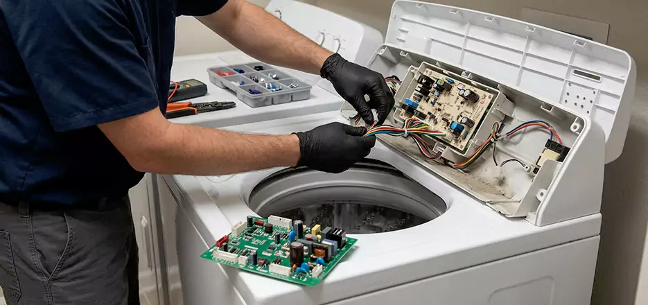 Washer Control Panel Board Replacement in Athol